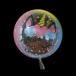 2022 New Design 22inch 4D Rectangle Foil New Year Balloon Happy New Year Party Decoration