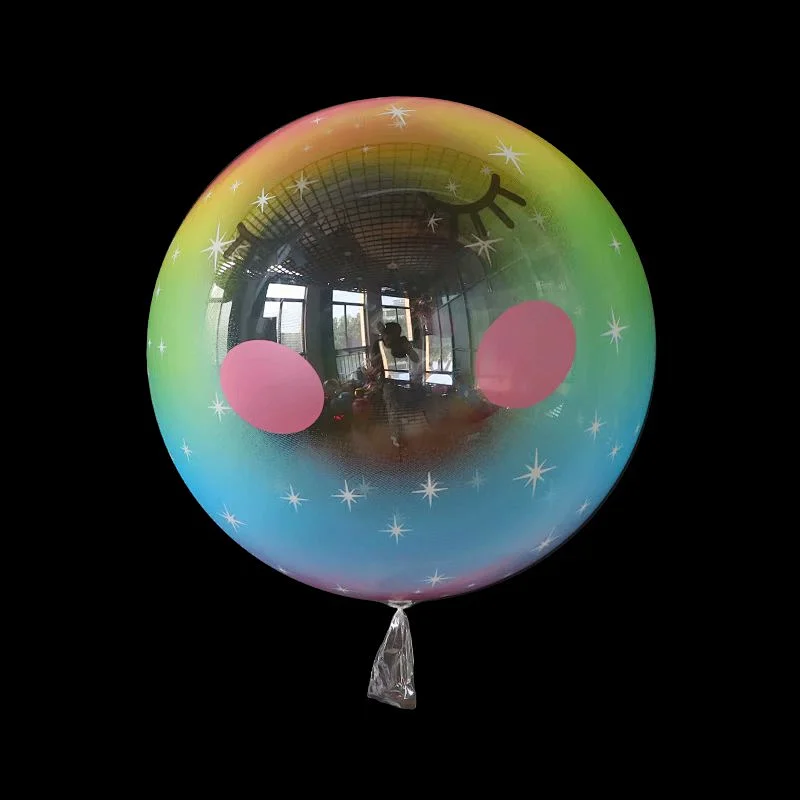 New Arrival Transparent Printed 20 Inch Bobo Balloons For Birthday Party Anniversary Party Decoration Supplies