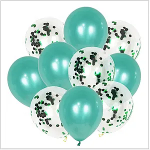 Hot Selling Multi Colors Confetti latex globos 10pcs 12 inches Set Wedding birthday Party Baby shower Latex Balloon