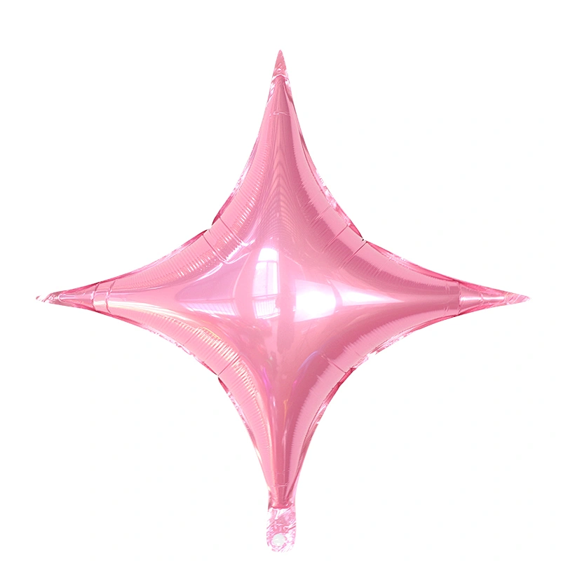 Promotion 26 Inch Big Giant Four Point Star Shape Foil Helium Balloons For Wedding Birthday Party Decoration Globos