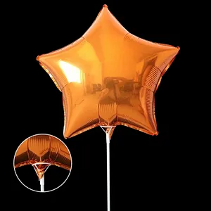 Wholesale cheap white plastic balloon cup holder stand stick with base balloon accessories for foil balloon