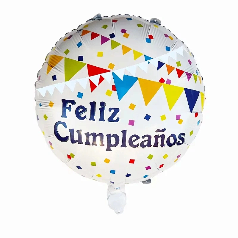 18 inch Spanish globos aluminum foil balloon feliz dia te amo I love you balloon birthday wedding party decoration wholesale
