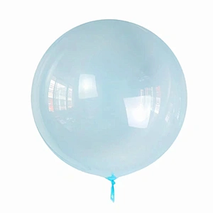 18 Inch Crystal PVC  Bubble BoBo Balloon Macaron Color Balloons Clear Globos For Birthday Wedding Party Decorations