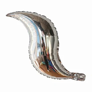 24 Inch Party Decoration Aluminum Foil Balloon S Shape Solid Color Decoration Mylar Foil Balloons Wholesale