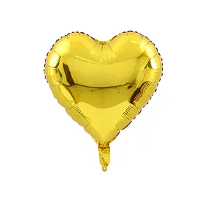 18 inch pure color five-pointed star helium foil balloons wedding party decoration star globos logo custom ballons wholesale