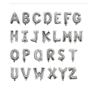 16 Inch 32 Inch 40Inch Foil Letter Balloon figures alphabet balloons happy birthday party For Party Decoration
