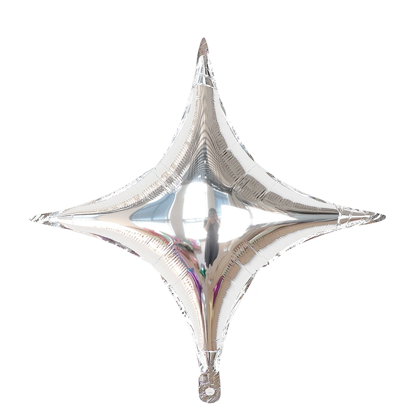 Promotion 26 Inch Big Giant Four Point Star Shape Foil Helium Balloons For Wedding Birthday Party Decoration Globos