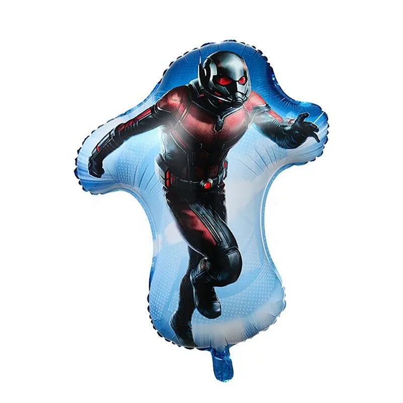 SuperHero Cartoon Character Shape Helium Foil Balloons Mutl Color SpiderMan Hero Mylar Golbos for Party Wedding Decoration