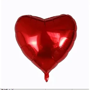 Party Decoration Aluminum Foil Balloon 30 Inch Solid Color Heart Shape Balloon Wholesale