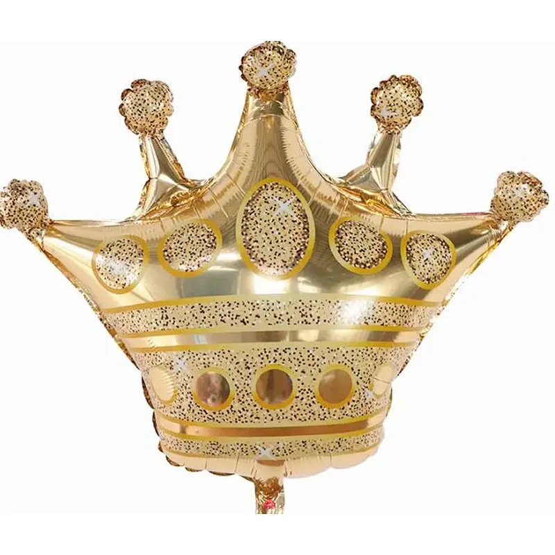 New Design Wedding Birthday Party Decoration Balloon Large Size Crown Shape Foil Balloon