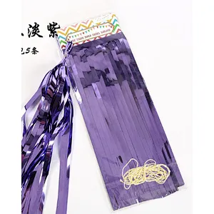 Hot Sale Birthday Party Decoration Balloon Accessories Foil Tassels for Party Decorations
