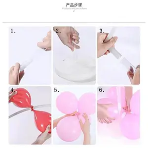 New ArriveWedding Party Supplies Balloon Support Balloon Stand Arch Frame Column Base Stand Display Kit Garland Holder