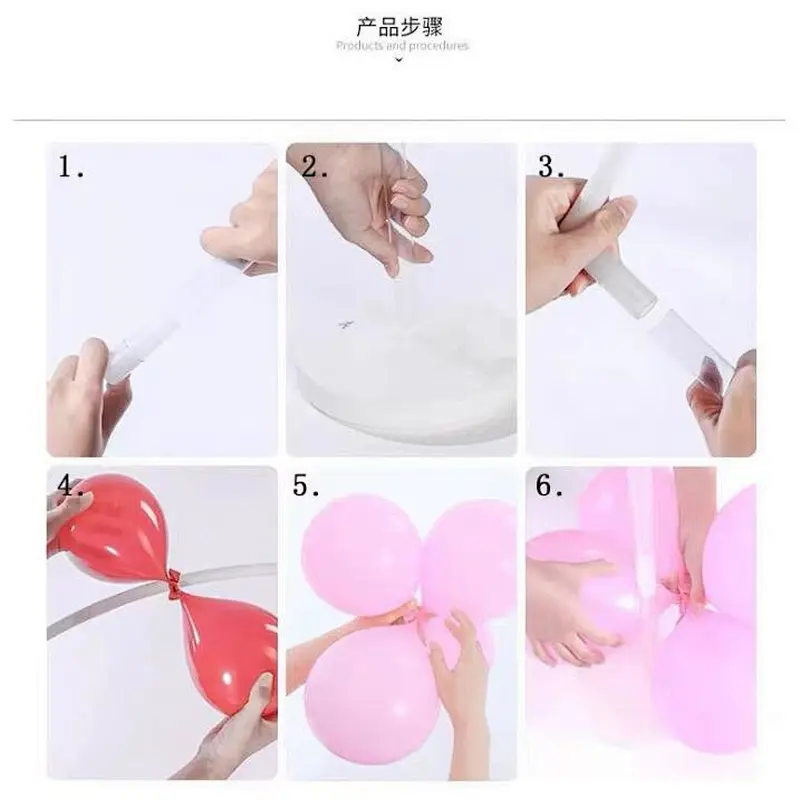 New ArriveWedding Party Supplies Balloon Support Balloon Stand Arch Frame Column Base Stand Display Kit Garland Holder