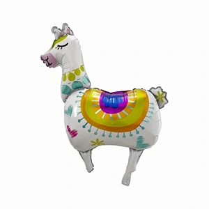 New 18-inch Alpaca Foil Helium Balloon Kids Birthday Party Decoration Toy Balloon Globos