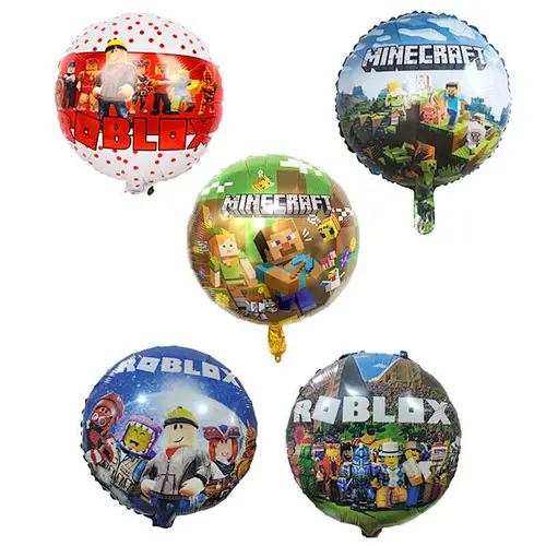 New Design 18-inch Creeper Game Balloon Cartoon Game Mine World Superman Aluminum Foil Balloon Wholesale