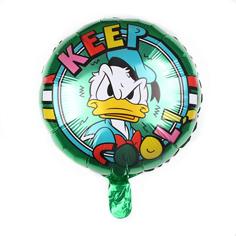 Mickey Minnie Donald Duck Round Foil Balloon Helium Balloon Birthday Party Decoration Kids Toys Balloons