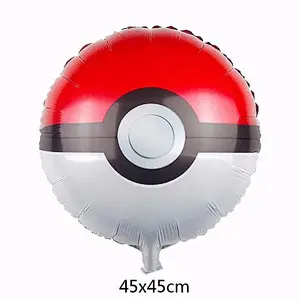 Hot sell 18inch cartoon character balloon Pikachu helium foil Pokemon balloons party decoration child's room decoration