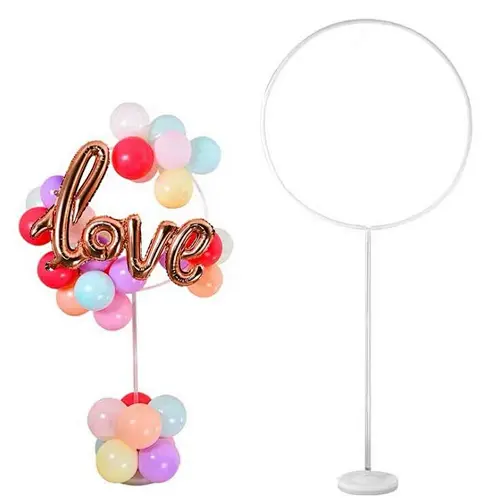 New ArriveWedding Party Supplies Balloon Support Balloon Stand Arch Frame Column Base Stand Display Kit Garland Holder