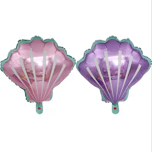 New Design Shell Helium Foil Balloon Ocean Party Birthday Party Children Toy Balloons Wholesale
