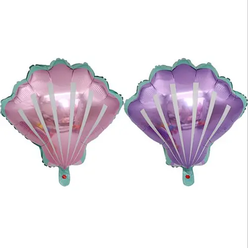New Design Shell Helium Foil Balloon Ocean Party Birthday Party Children Toy Balloons Wholesale