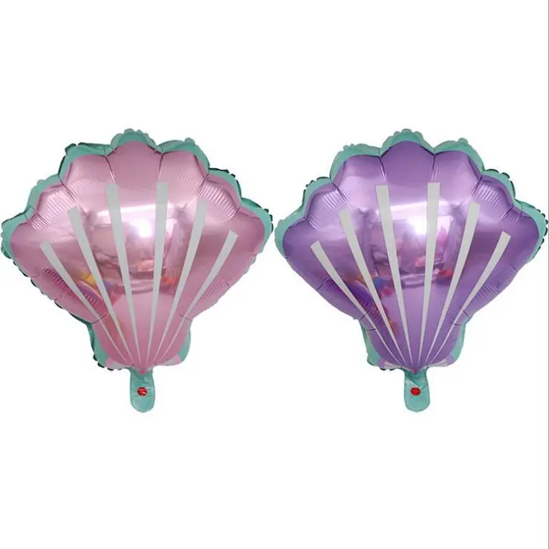 New Design Shell Helium Foil Balloon Ocean Party Birthday Party Children Toy Balloons Wholesale