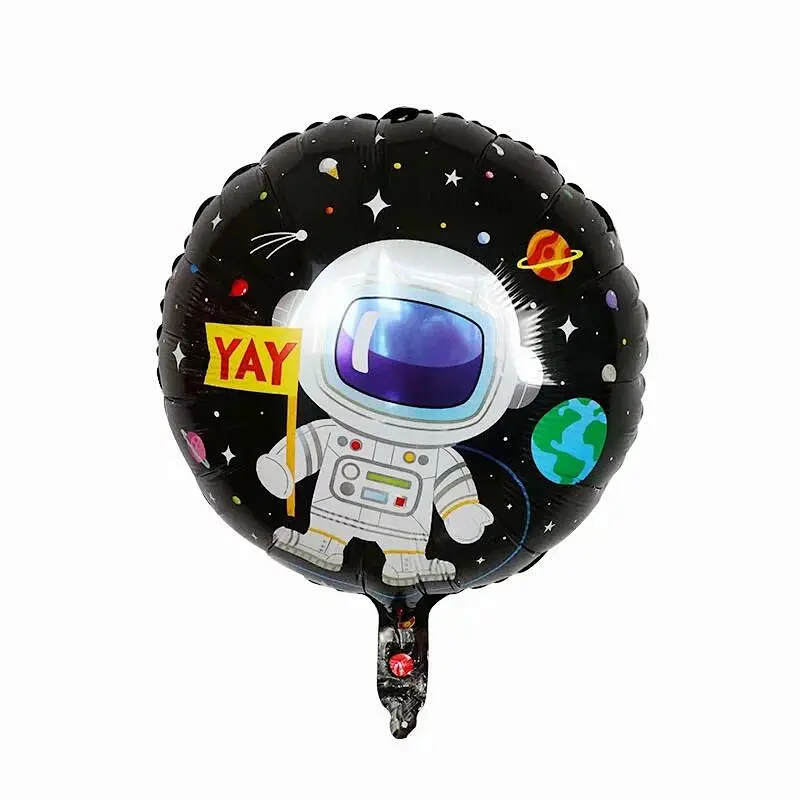 Party Decoration Foil Balloon Kids Toy Birthday Party Decoration Astronaut Balloon Set