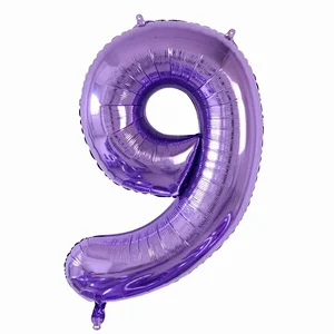 Number Balloon 40inch Digital Aluminium Foil Balloons For Birthday Party Decoration Globos De Numero
