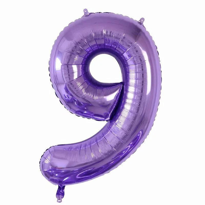 Number Balloon 40inch Digital Aluminium Foil Balloons For Birthday Party Decoration Globos De Numero