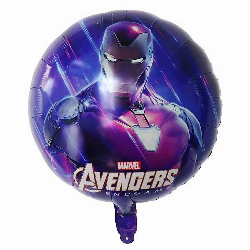 18 Inch Super Hero Balloon The Avengers Spider Man Iron Man Captain America Foil Balloon Children's Birthday Party Supplies