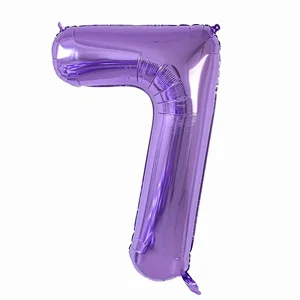 Number Balloon 40inch Digital Aluminium Foil Balloons For Birthday Party Decoration Globos De Numero