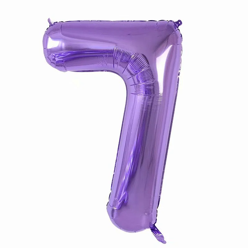Number Balloon 40inch Digital Aluminium Foil Balloons For Birthday Party Decoration Globos De Numero