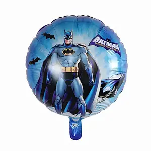 18 Inch Super Hero Balloon The Avengers Spider Man Iron Man Captain America Foil Balloon Children's Birthday Party Supplies