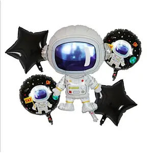 Party Decoration Foil Balloon Kids Toy Birthday Party Decoration Astronaut Balloon Set