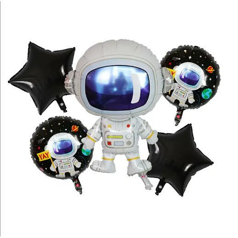 Party Decoration Foil Balloon Kids Toy Birthday Party Decoration Astronaut Balloon Set