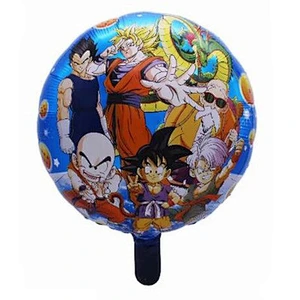 18 Inch Cartoon Character Anime Round Foil Balloon Helium Balloon Birthday Party Decoration Kids Toys Balloons