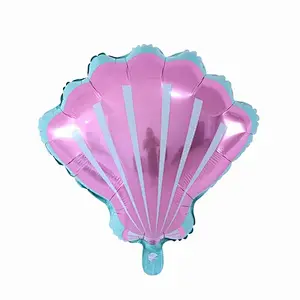 New Design Shell Helium Foil Balloon Ocean Party Birthday Party Children Toy Balloons Wholesale