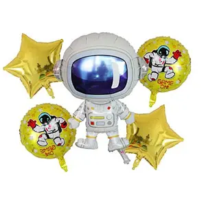 Party Decoration Foil Balloon Kids Toy Birthday Party Decoration Astronaut Balloon Set