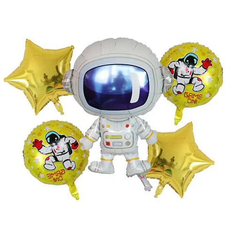 Party Decoration Foil Balloon Kids Toy Birthday Party Decoration Astronaut Balloon Set