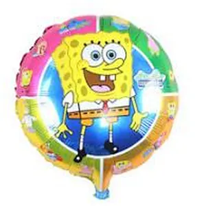 Cartoon Character SpongeBob Birthday Decoration Balloon Set Kids Toy SpongeBob Foil Balloon For Birthday Party Show Decoration SpongeBob Balloons