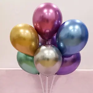 Party&wedding high quality Metal balloon colorful peal metallic latex balloons decoration Chrome balloons