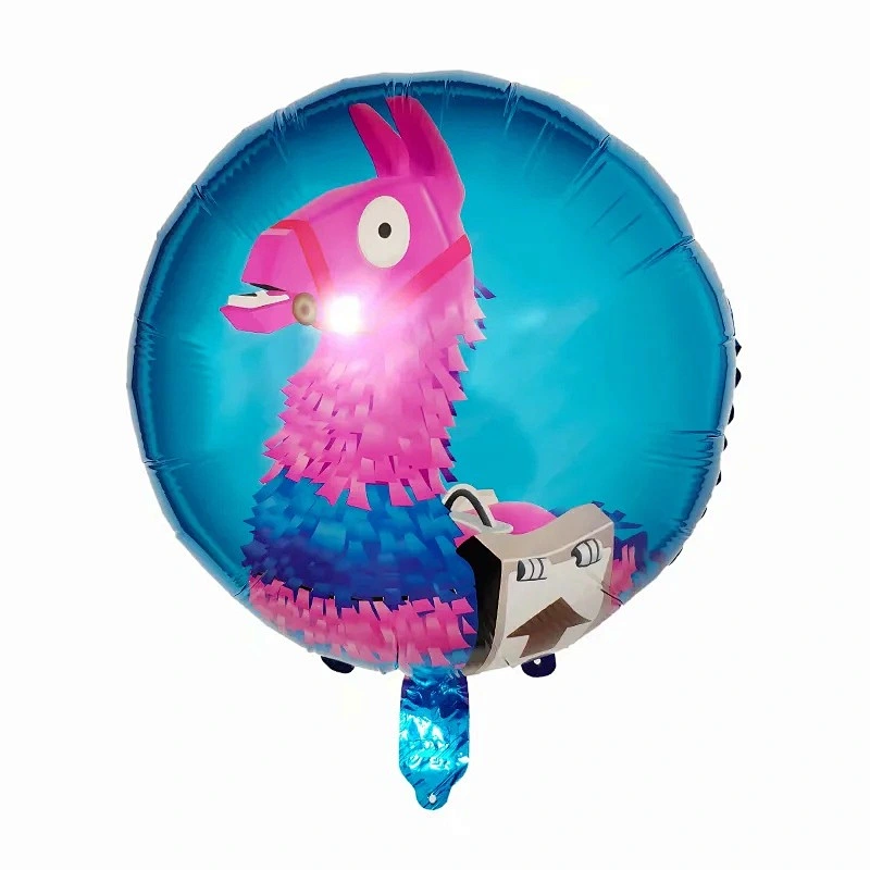 New 18-inch Alpaca Foil Helium Balloon Kids Birthday Party Decoration Toy Balloon Globos