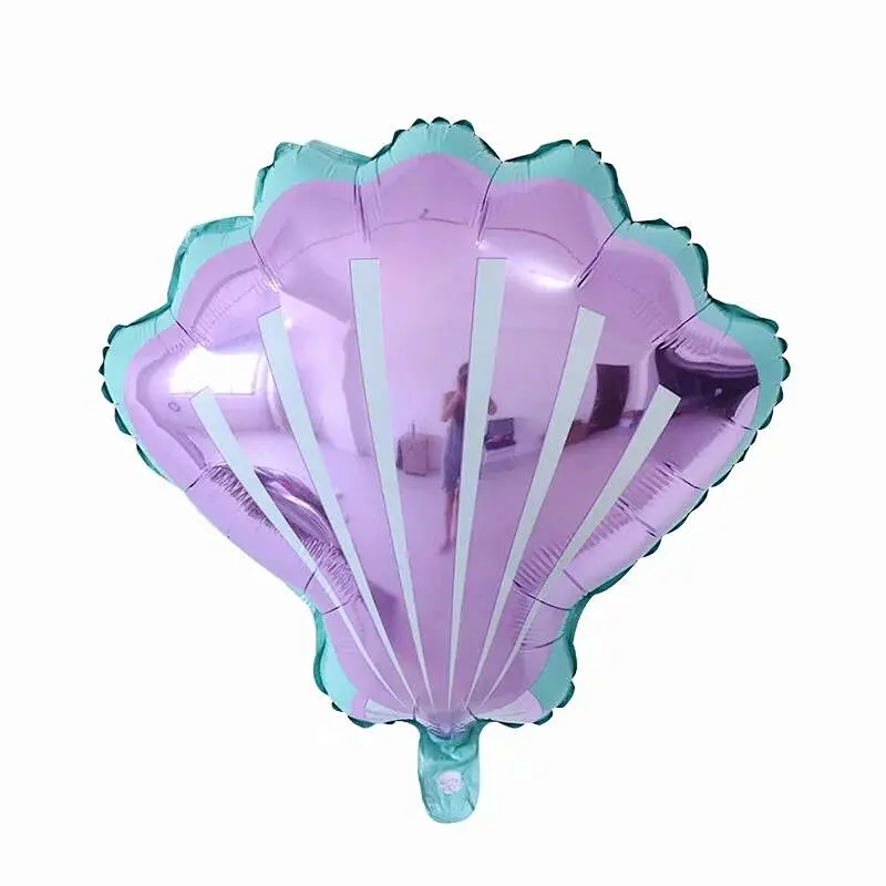 New Design Shell Helium Foil Balloon Ocean Party Birthday Party Children Toy Balloons Wholesale