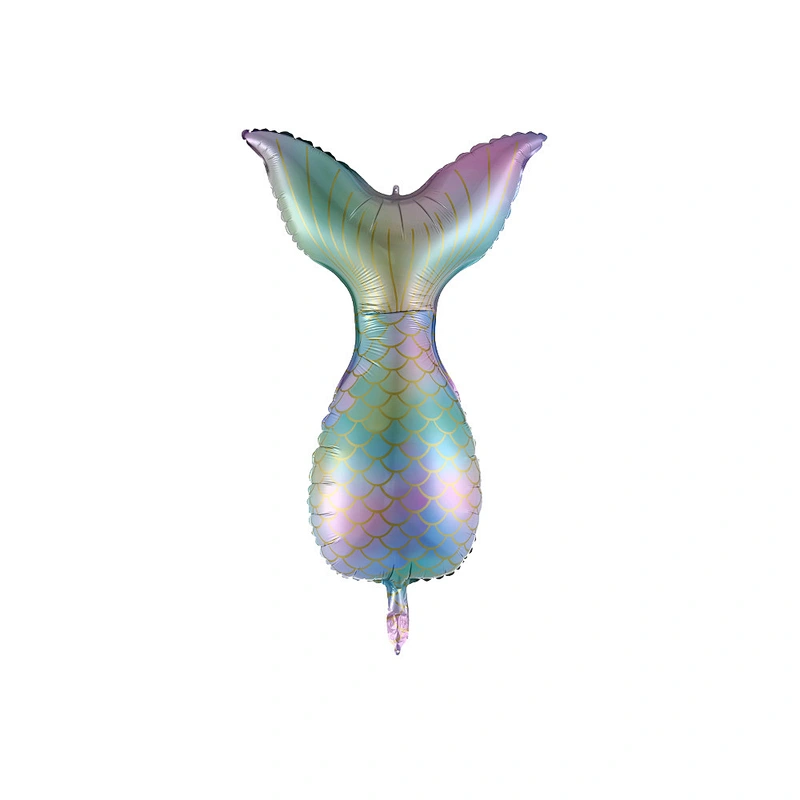 Cheap 22inch Mermaid Tail Foil Balloon Mermaid Party Decoration Balloons