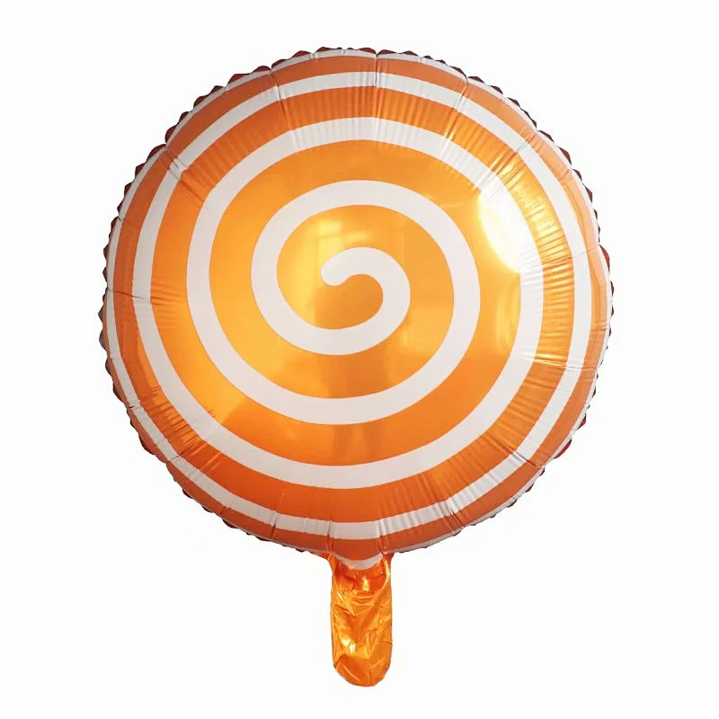 18 Inch Lollipop Windmill Striped Helium Foil Balloon Baby Shower Birthday Party Decoration Candy Balloon
