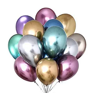 Party&wedding high quality Metal balloon colorful peal metallic latex balloons decoration Chrome balloons