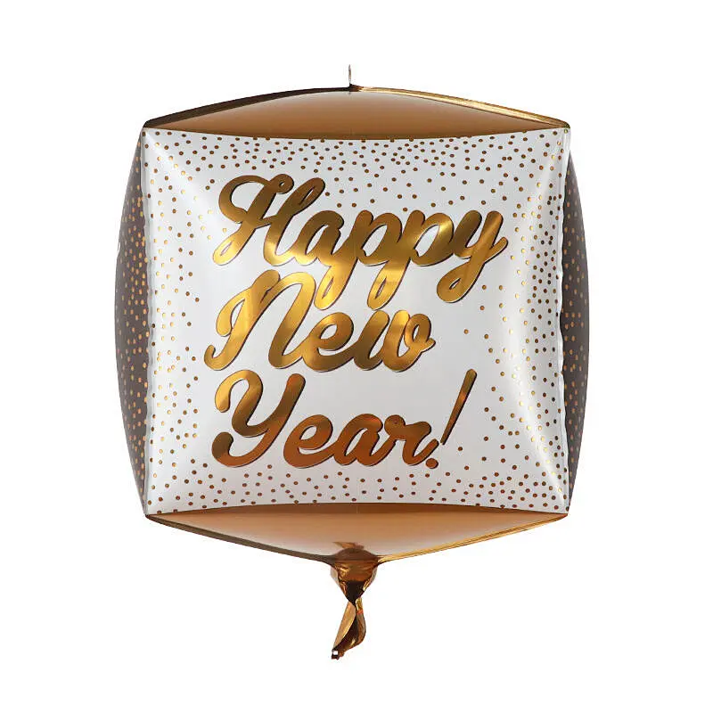 22inch 4D Happy Birthday Foil Balloon  Balloon  for Baby Girl Happy Birthday  Party Decoration