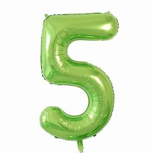 Number Balloon 40inch Digital Aluminium Foil Balloons For Birthday Party Decoration Globos De Numero