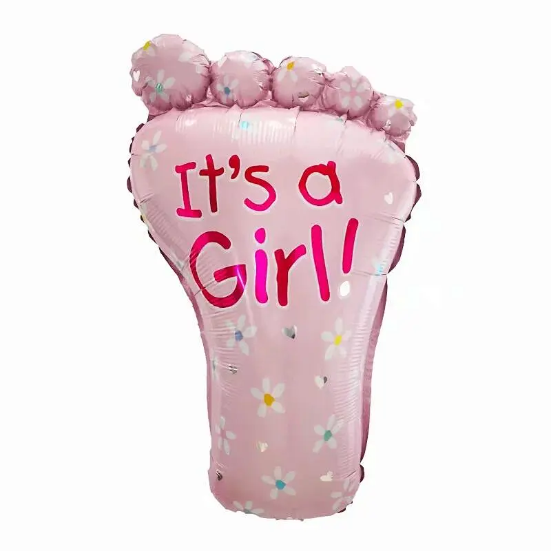 New Design Baby Shower Party Decoration Balloon Set Baby Girl or Boy Baptism Birthday 5pcs Balloon Set