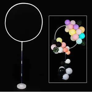 New ArriveWedding Party Supplies Balloon Support Balloon Stand Arch Frame Column Base Stand Display Kit Garland Holder