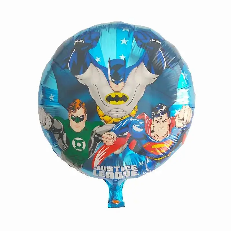 18 Inch Super Hero Balloon The Avengers Spider Man Iron Man Captain America Foil Balloon Children's Birthday Party Supplies